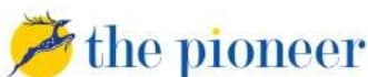 The Pioneer masthead